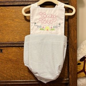 Seersucker Sunsuit
